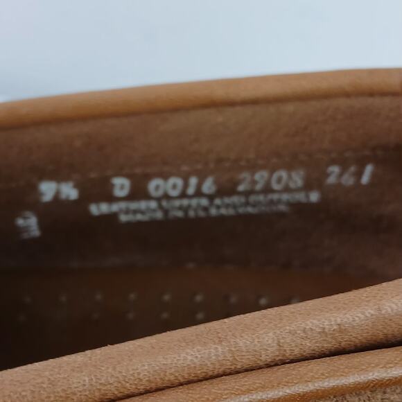 G. H. Bass & Co VTG Men's SZ 9 1/2 D Supple Leather Penny Loafers 0016 2908 261 - Picture 9 of 9